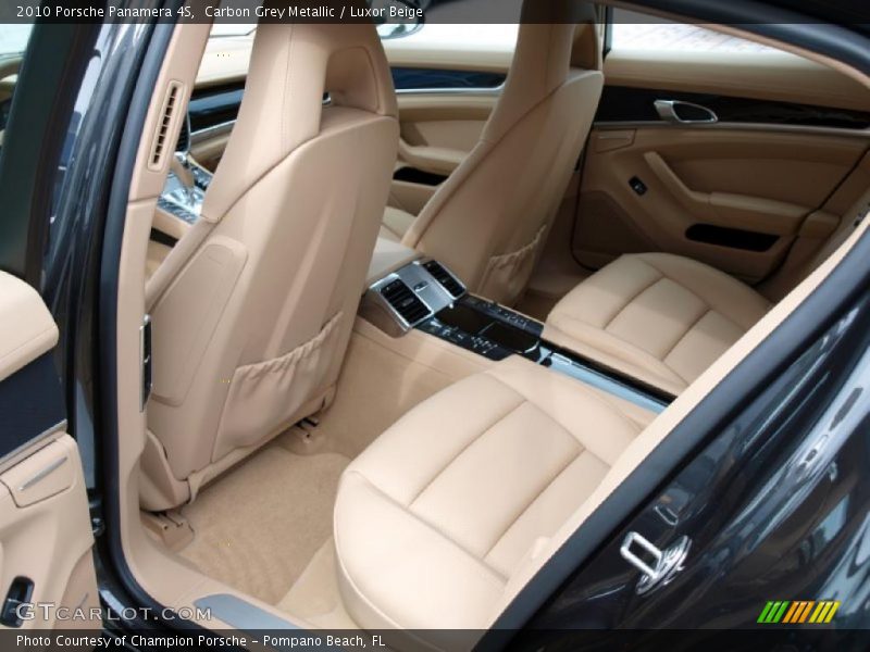 Carbon Grey Metallic / Luxor Beige 2010 Porsche Panamera 4S