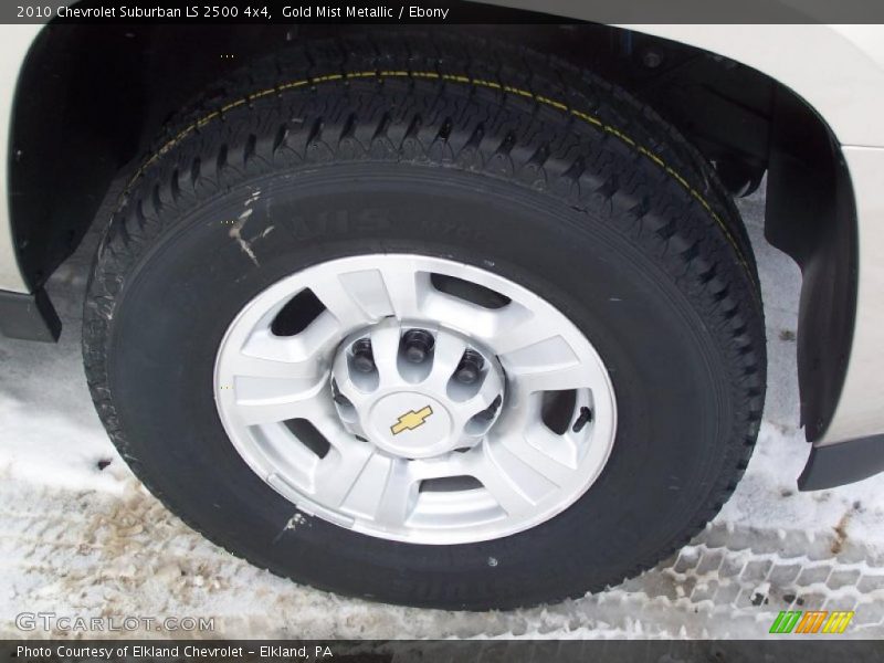 Gold Mist Metallic / Ebony 2010 Chevrolet Suburban LS 2500 4x4