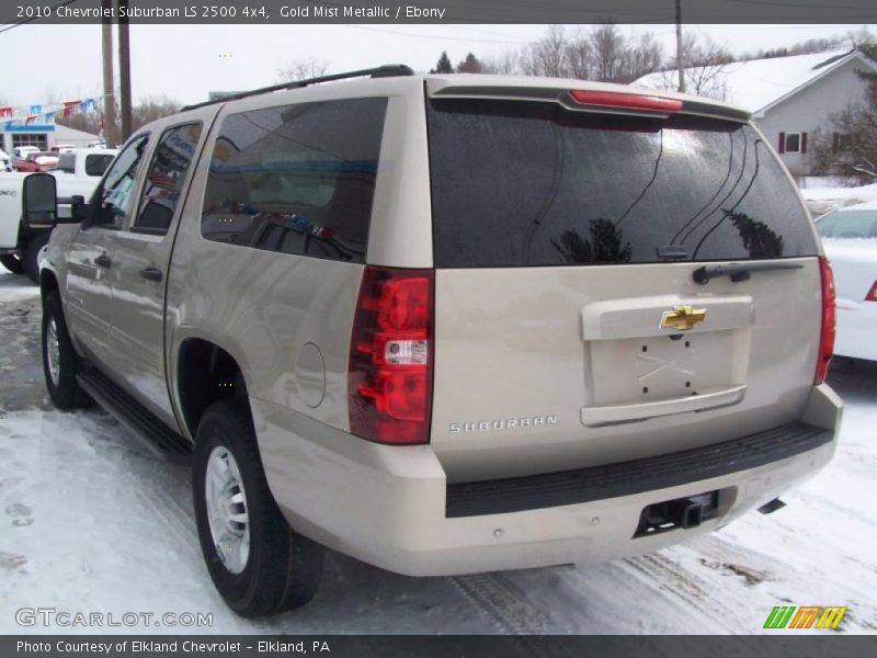 Gold Mist Metallic / Ebony 2010 Chevrolet Suburban LS 2500 4x4