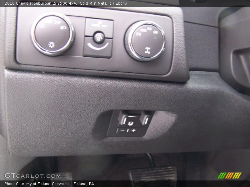 Gold Mist Metallic / Ebony 2010 Chevrolet Suburban LS 2500 4x4