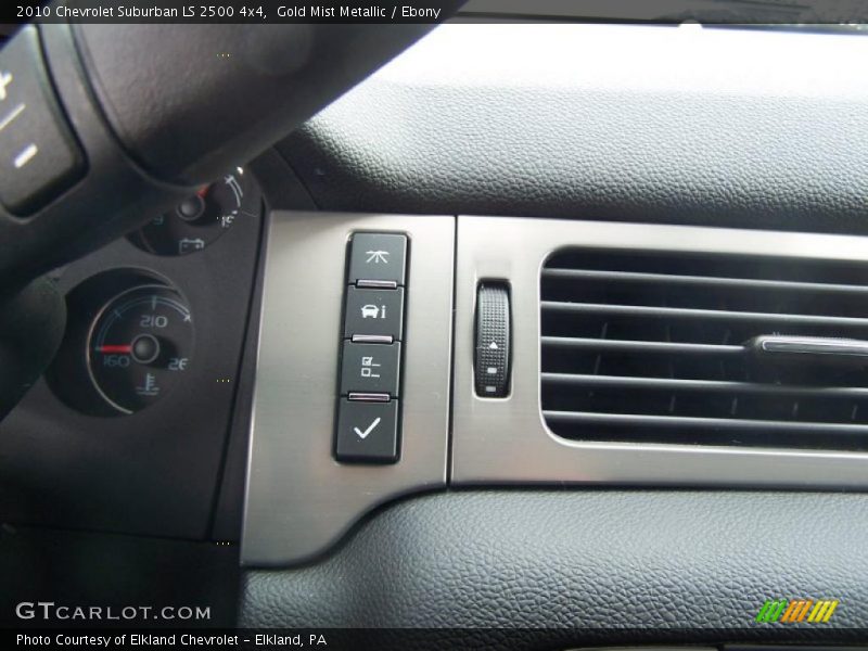 Gold Mist Metallic / Ebony 2010 Chevrolet Suburban LS 2500 4x4