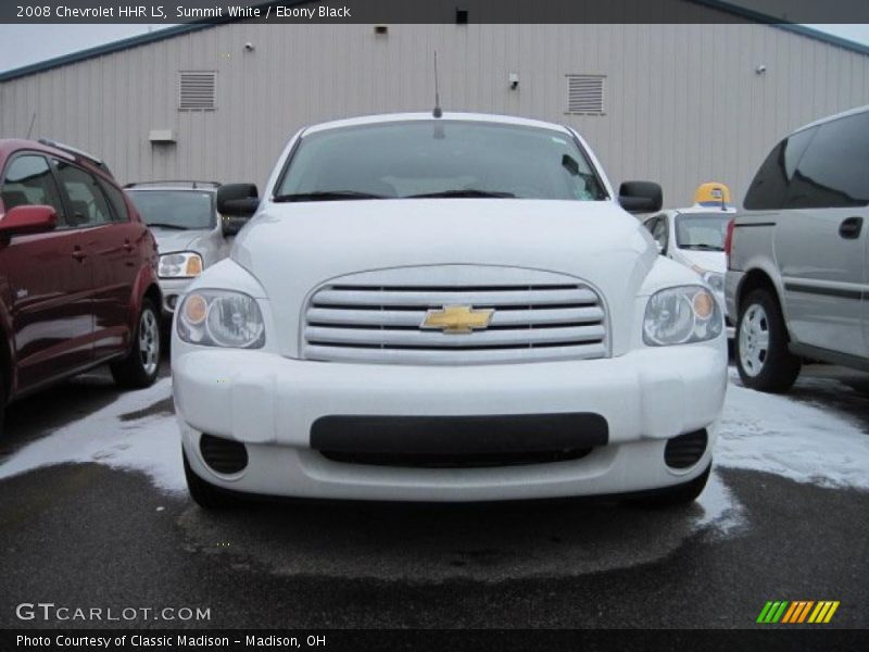 Summit White / Ebony Black 2008 Chevrolet HHR LS