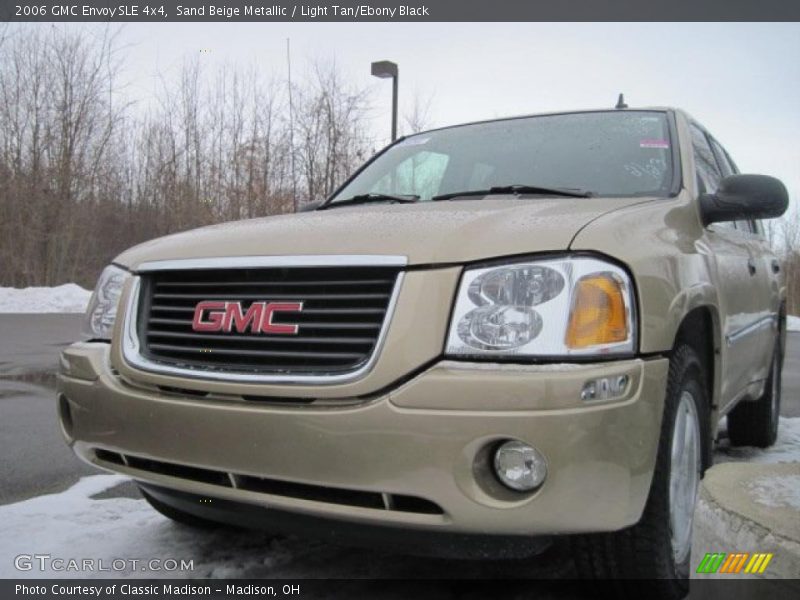 Sand Beige Metallic / Light Tan/Ebony Black 2006 GMC Envoy SLE 4x4