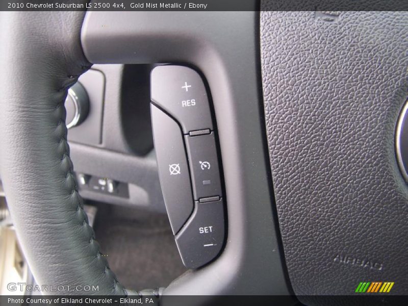 Gold Mist Metallic / Ebony 2010 Chevrolet Suburban LS 2500 4x4
