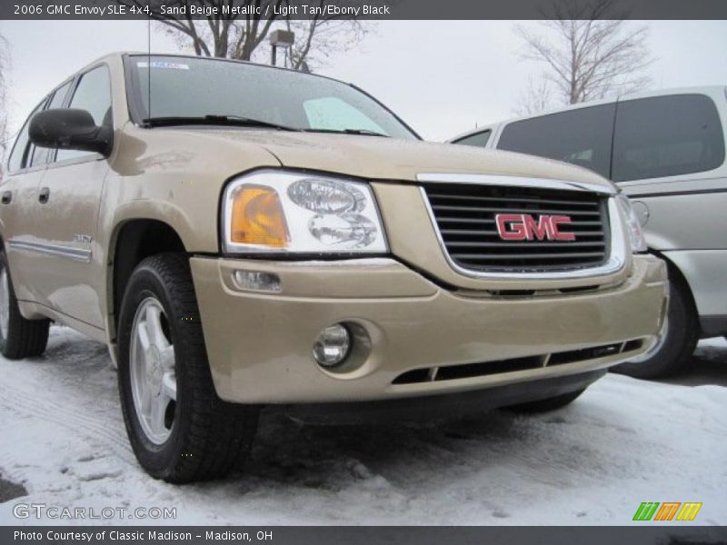 Sand Beige Metallic / Light Tan/Ebony Black 2006 GMC Envoy SLE 4x4