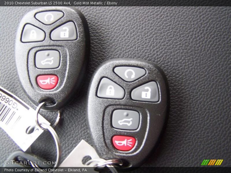 Gold Mist Metallic / Ebony 2010 Chevrolet Suburban LS 2500 4x4