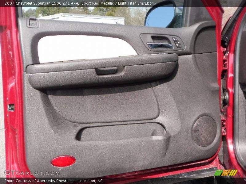 Sport Red Metallic / Light Titanium/Ebony 2007 Chevrolet Suburban 1500 Z71 4x4