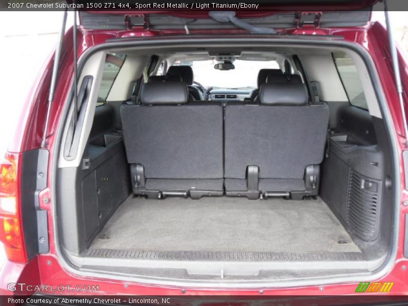 Sport Red Metallic / Light Titanium/Ebony 2007 Chevrolet Suburban 1500 Z71 4x4