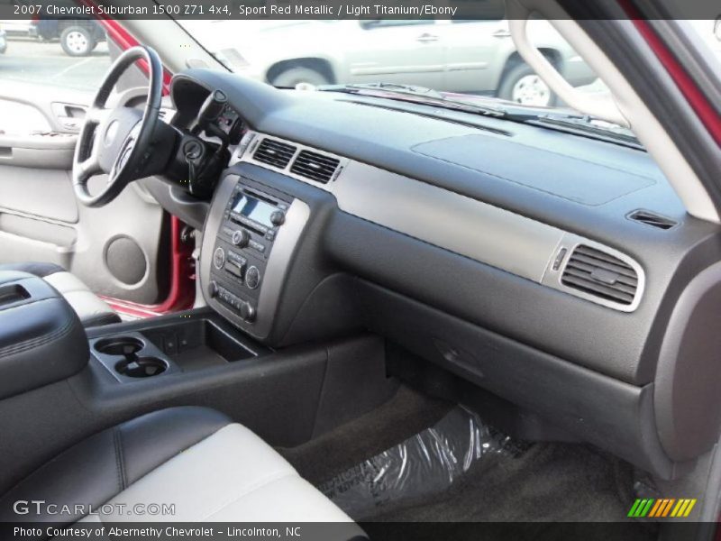 Sport Red Metallic / Light Titanium/Ebony 2007 Chevrolet Suburban 1500 Z71 4x4