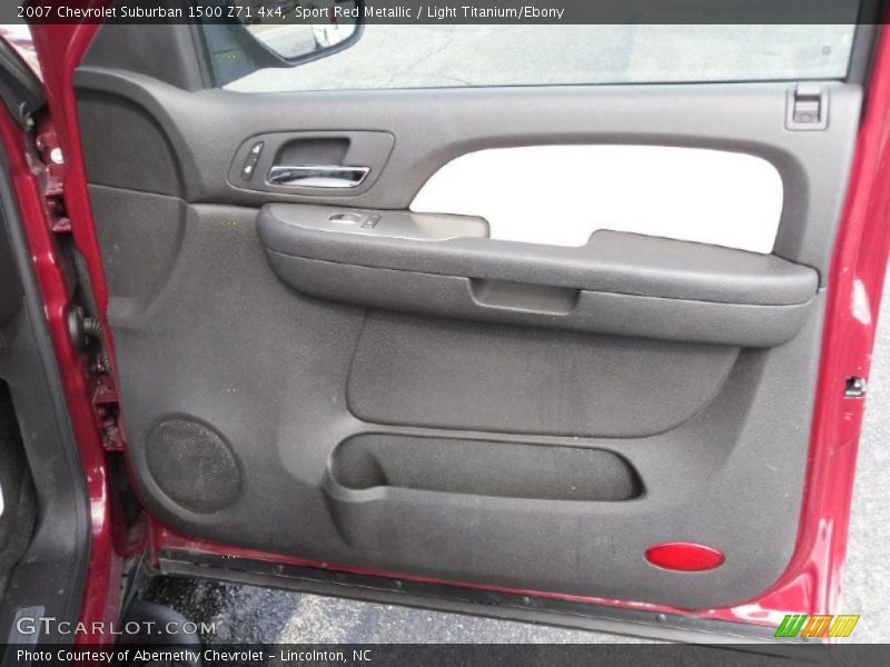 Sport Red Metallic / Light Titanium/Ebony 2007 Chevrolet Suburban 1500 Z71 4x4