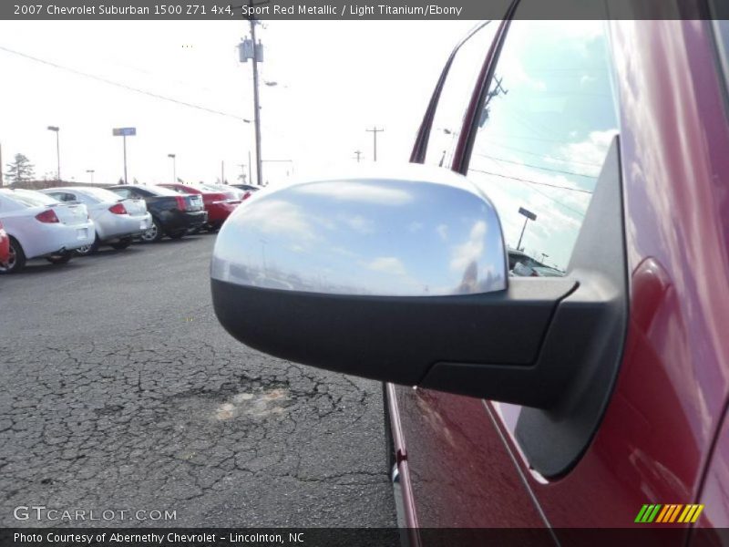 Sport Red Metallic / Light Titanium/Ebony 2007 Chevrolet Suburban 1500 Z71 4x4