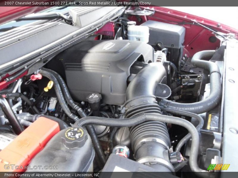 Sport Red Metallic / Light Titanium/Ebony 2007 Chevrolet Suburban 1500 Z71 4x4