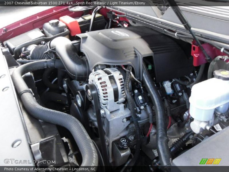 Sport Red Metallic / Light Titanium/Ebony 2007 Chevrolet Suburban 1500 Z71 4x4