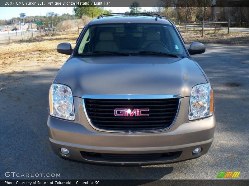 Antique Bronze Metallic / Light Tan 2007 GMC Yukon SLT