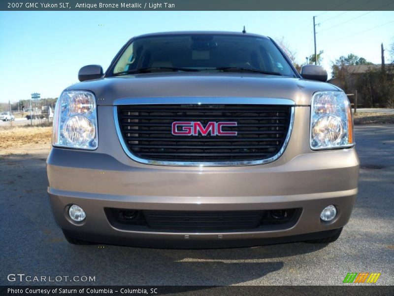 Antique Bronze Metallic / Light Tan 2007 GMC Yukon SLT