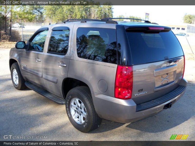Antique Bronze Metallic / Light Tan 2007 GMC Yukon SLT