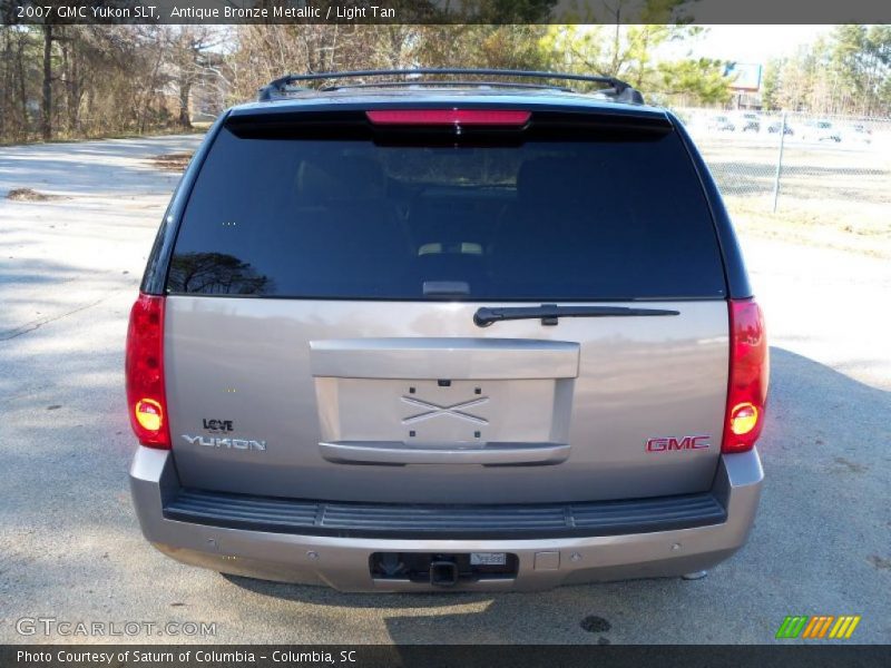 Antique Bronze Metallic / Light Tan 2007 GMC Yukon SLT