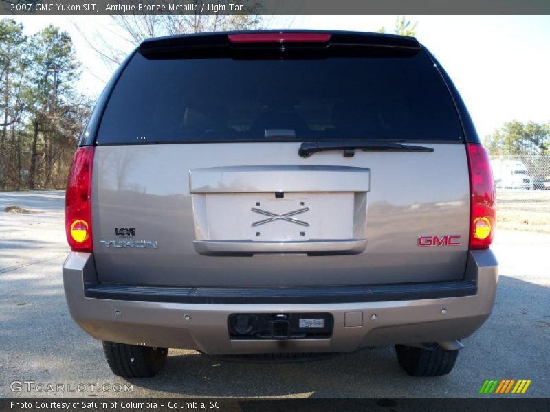 Antique Bronze Metallic / Light Tan 2007 GMC Yukon SLT