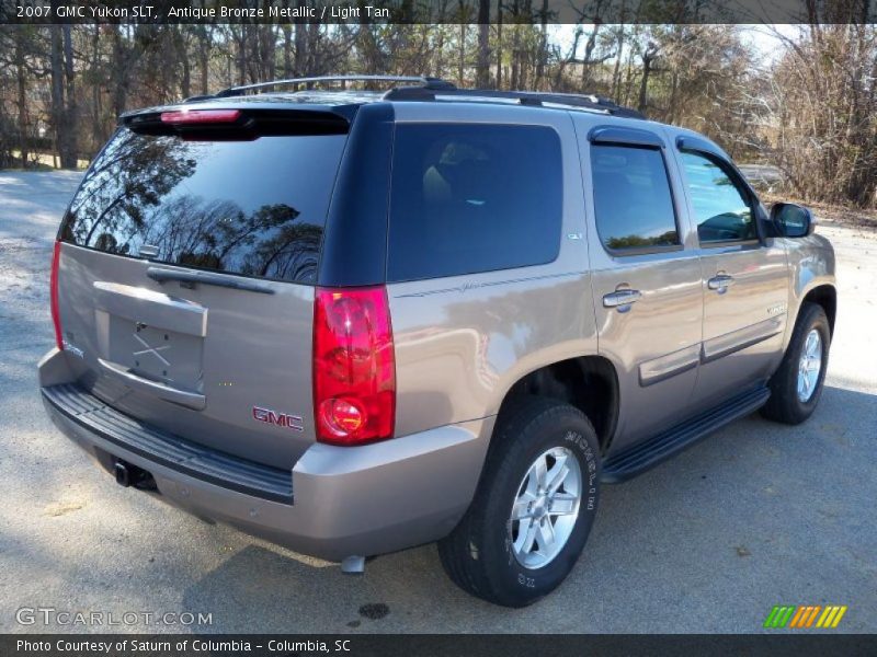 Antique Bronze Metallic / Light Tan 2007 GMC Yukon SLT