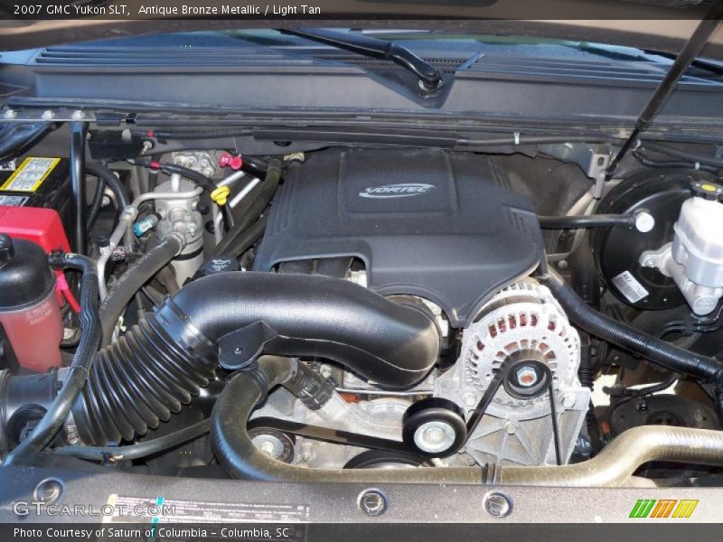 Antique Bronze Metallic / Light Tan 2007 GMC Yukon SLT