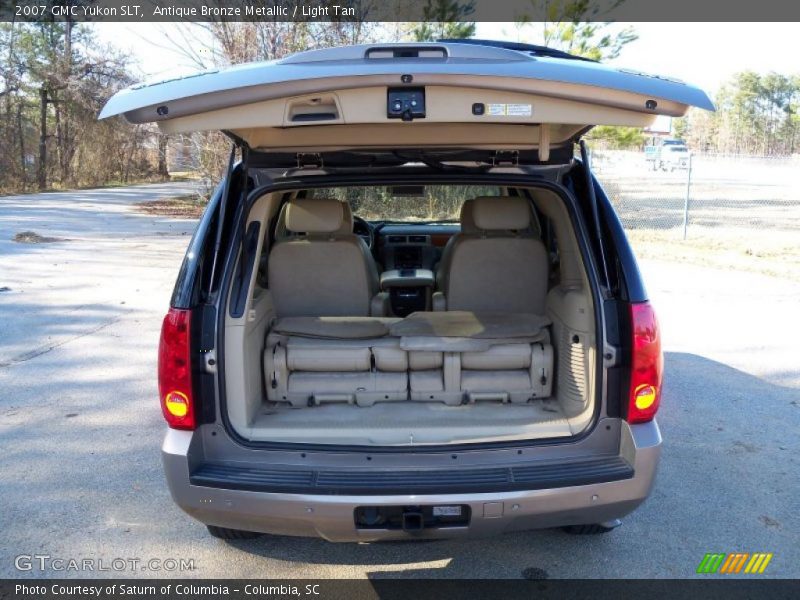 Antique Bronze Metallic / Light Tan 2007 GMC Yukon SLT