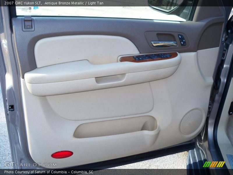 Antique Bronze Metallic / Light Tan 2007 GMC Yukon SLT