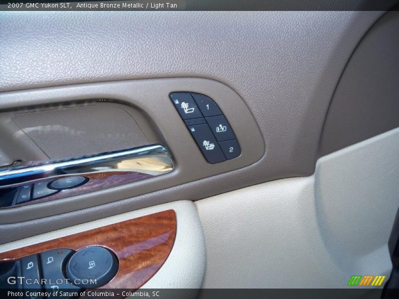 Antique Bronze Metallic / Light Tan 2007 GMC Yukon SLT