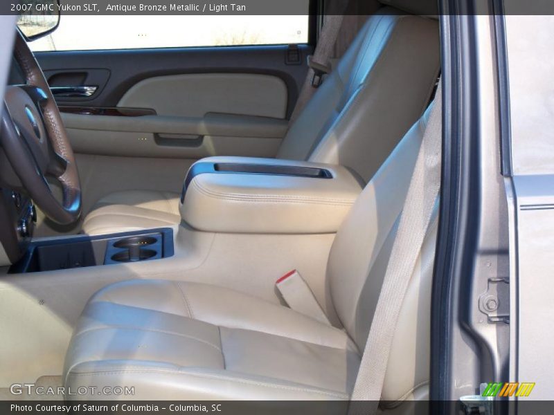 Antique Bronze Metallic / Light Tan 2007 GMC Yukon SLT