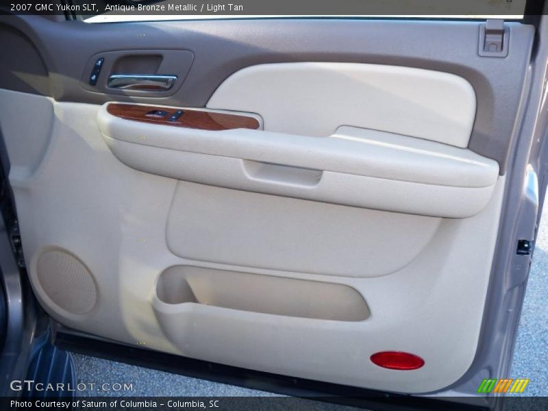 Antique Bronze Metallic / Light Tan 2007 GMC Yukon SLT