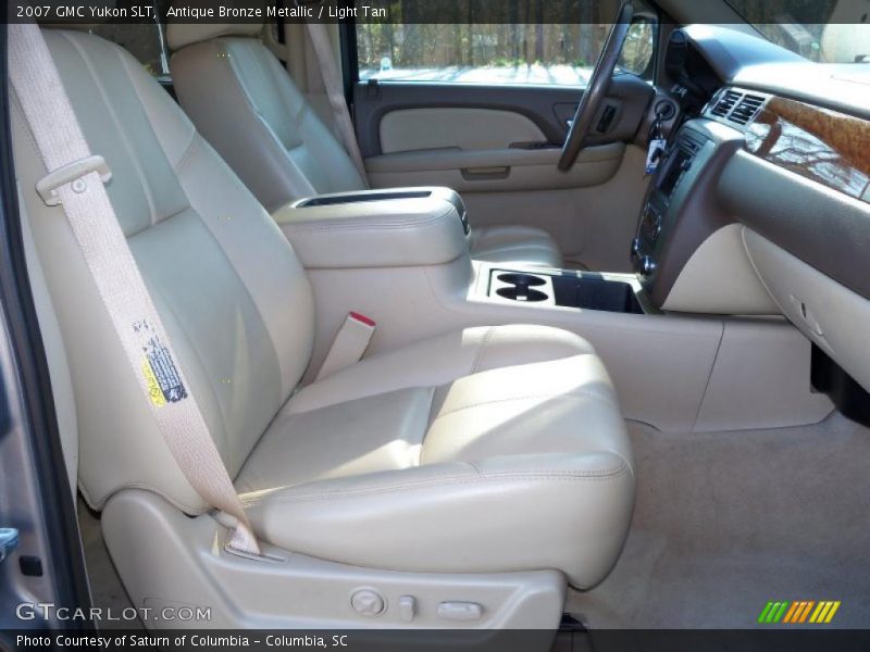 Antique Bronze Metallic / Light Tan 2007 GMC Yukon SLT