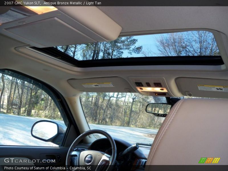Antique Bronze Metallic / Light Tan 2007 GMC Yukon SLT