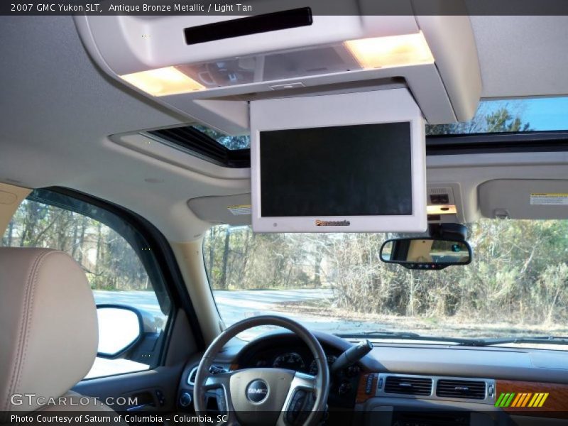 Antique Bronze Metallic / Light Tan 2007 GMC Yukon SLT
