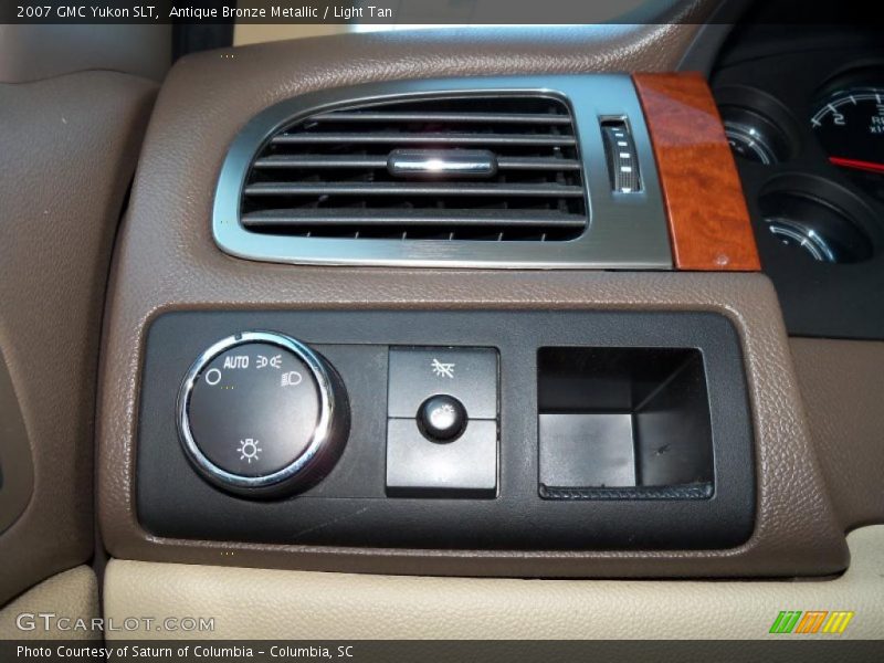 Antique Bronze Metallic / Light Tan 2007 GMC Yukon SLT