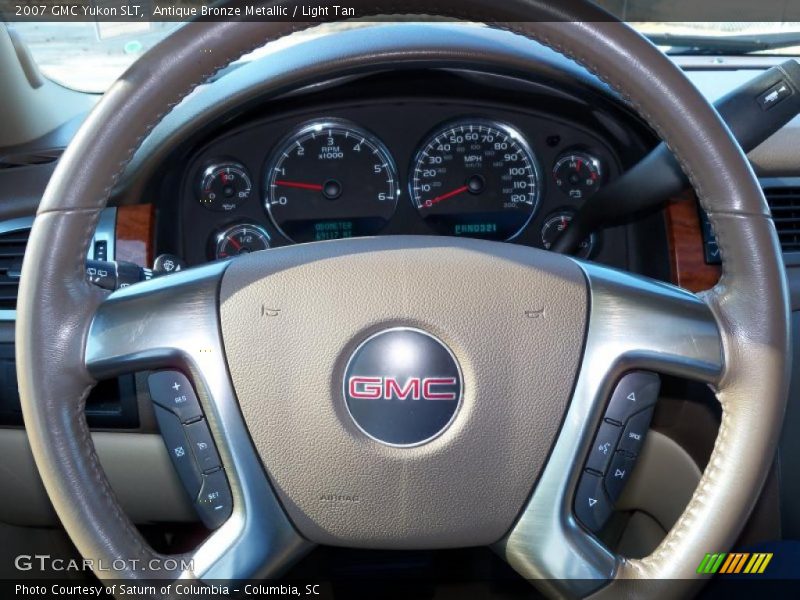 Antique Bronze Metallic / Light Tan 2007 GMC Yukon SLT