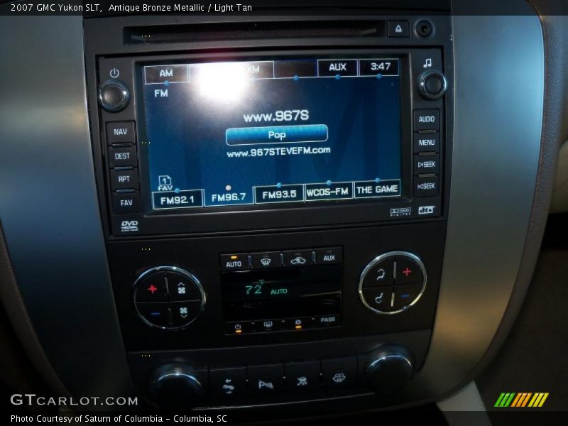 Antique Bronze Metallic / Light Tan 2007 GMC Yukon SLT