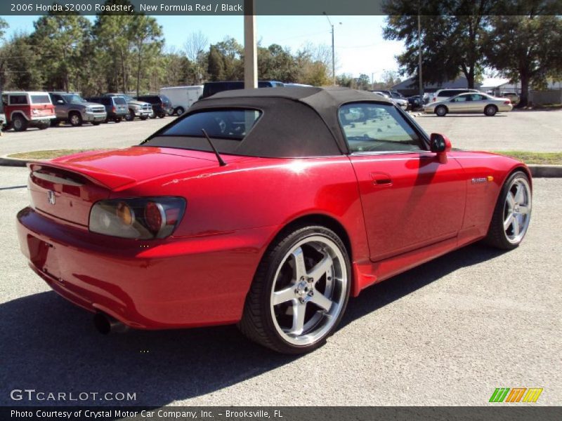 New Formula Red / Black 2006 Honda S2000 Roadster