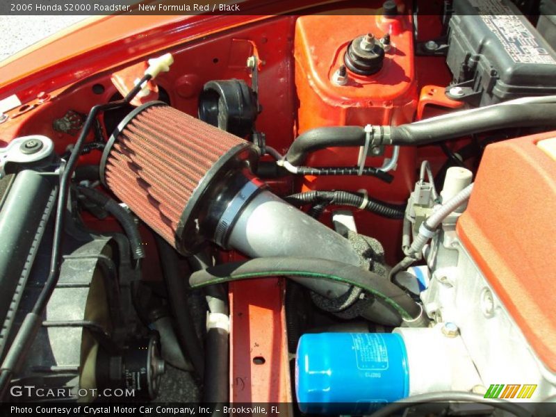 New Formula Red / Black 2006 Honda S2000 Roadster