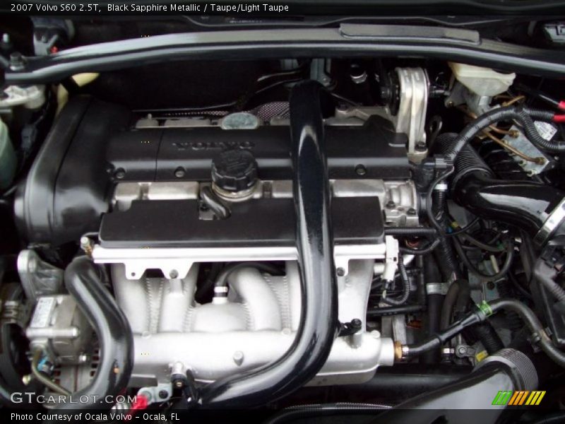 Black Sapphire Metallic / Taupe/Light Taupe 2007 Volvo S60 2.5T