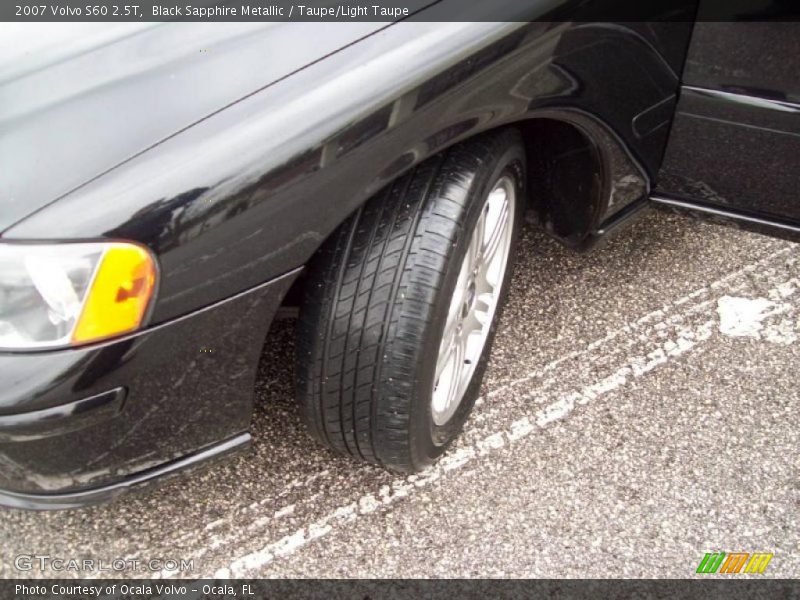 Black Sapphire Metallic / Taupe/Light Taupe 2007 Volvo S60 2.5T