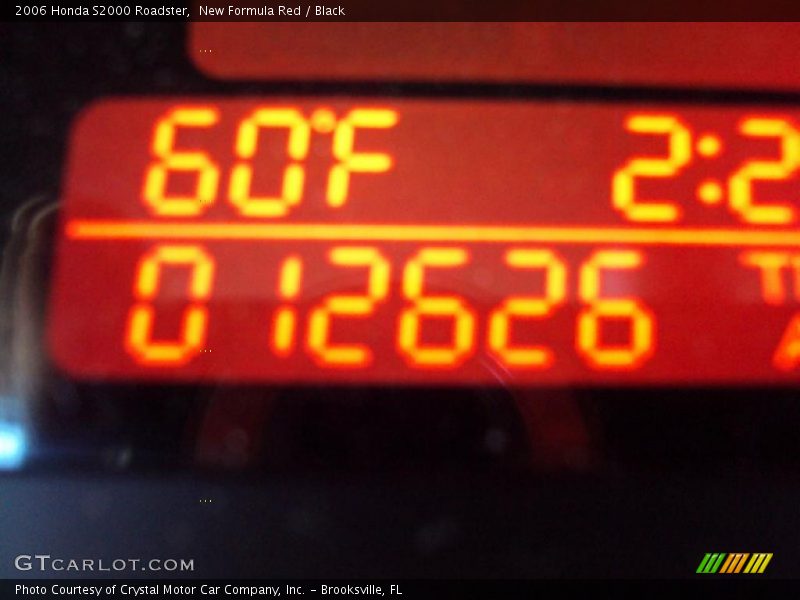 New Formula Red / Black 2006 Honda S2000 Roadster