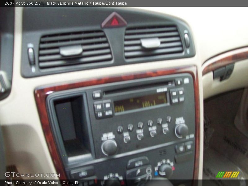 Black Sapphire Metallic / Taupe/Light Taupe 2007 Volvo S60 2.5T