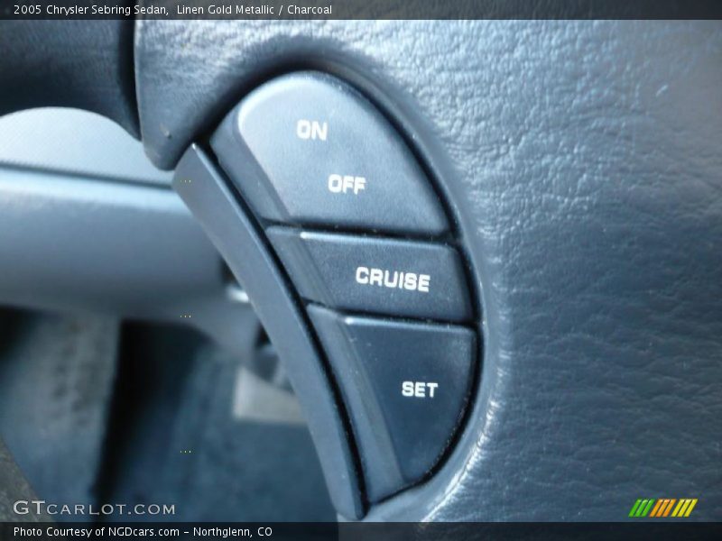 Linen Gold Metallic / Charcoal 2005 Chrysler Sebring Sedan