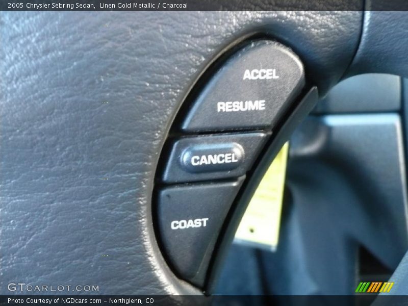 Linen Gold Metallic / Charcoal 2005 Chrysler Sebring Sedan