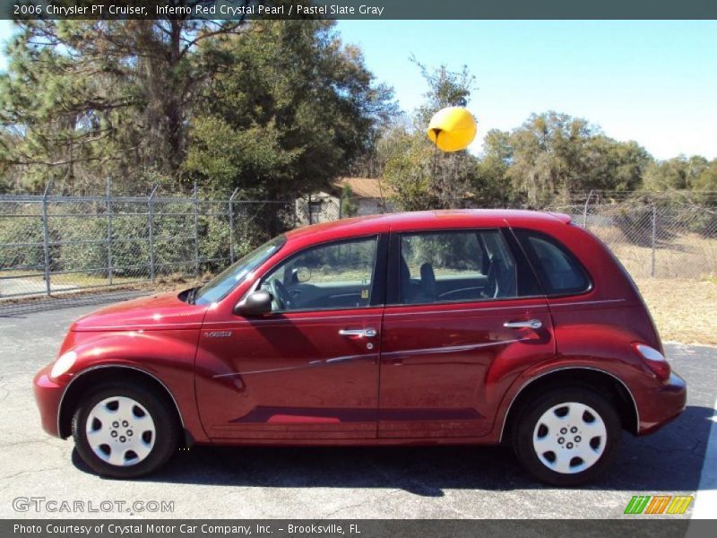 Inferno Red Crystal Pearl / Pastel Slate Gray 2006 Chrysler PT Cruiser