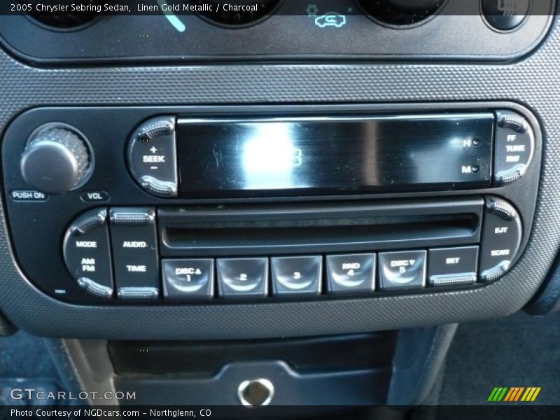 Linen Gold Metallic / Charcoal 2005 Chrysler Sebring Sedan