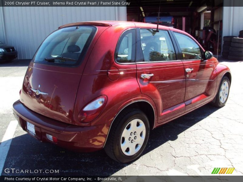 Inferno Red Crystal Pearl / Pastel Slate Gray 2006 Chrysler PT Cruiser