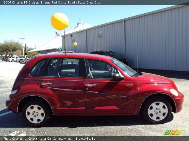 Inferno Red Crystal Pearl / Pastel Slate Gray 2006 Chrysler PT Cruiser