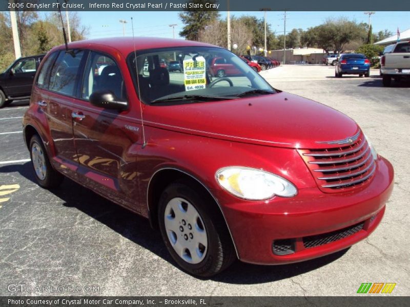 Inferno Red Crystal Pearl / Pastel Slate Gray 2006 Chrysler PT Cruiser