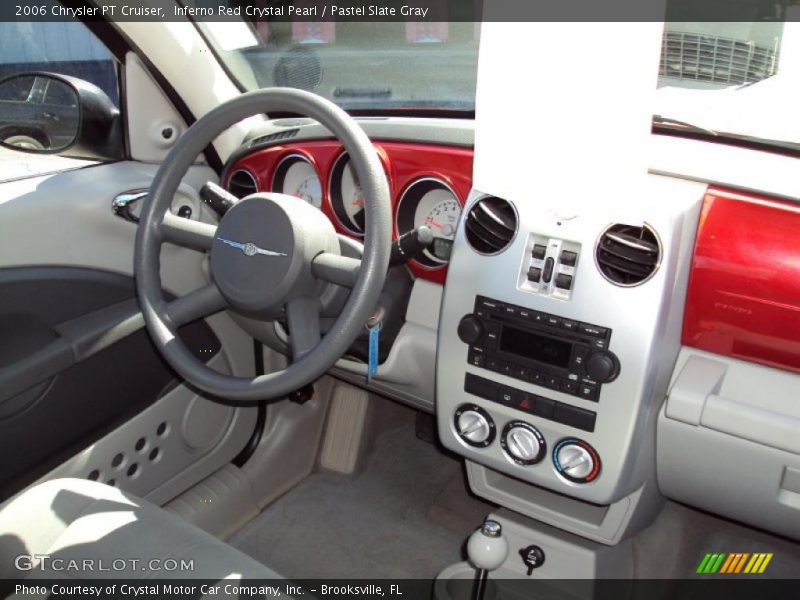 Inferno Red Crystal Pearl / Pastel Slate Gray 2006 Chrysler PT Cruiser