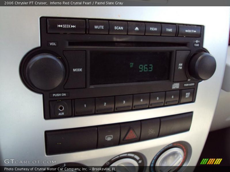 Inferno Red Crystal Pearl / Pastel Slate Gray 2006 Chrysler PT Cruiser